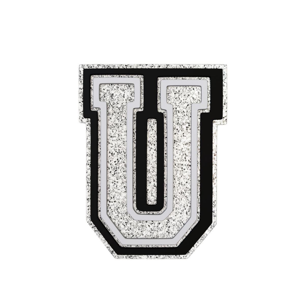 Budz | Silver Letter U