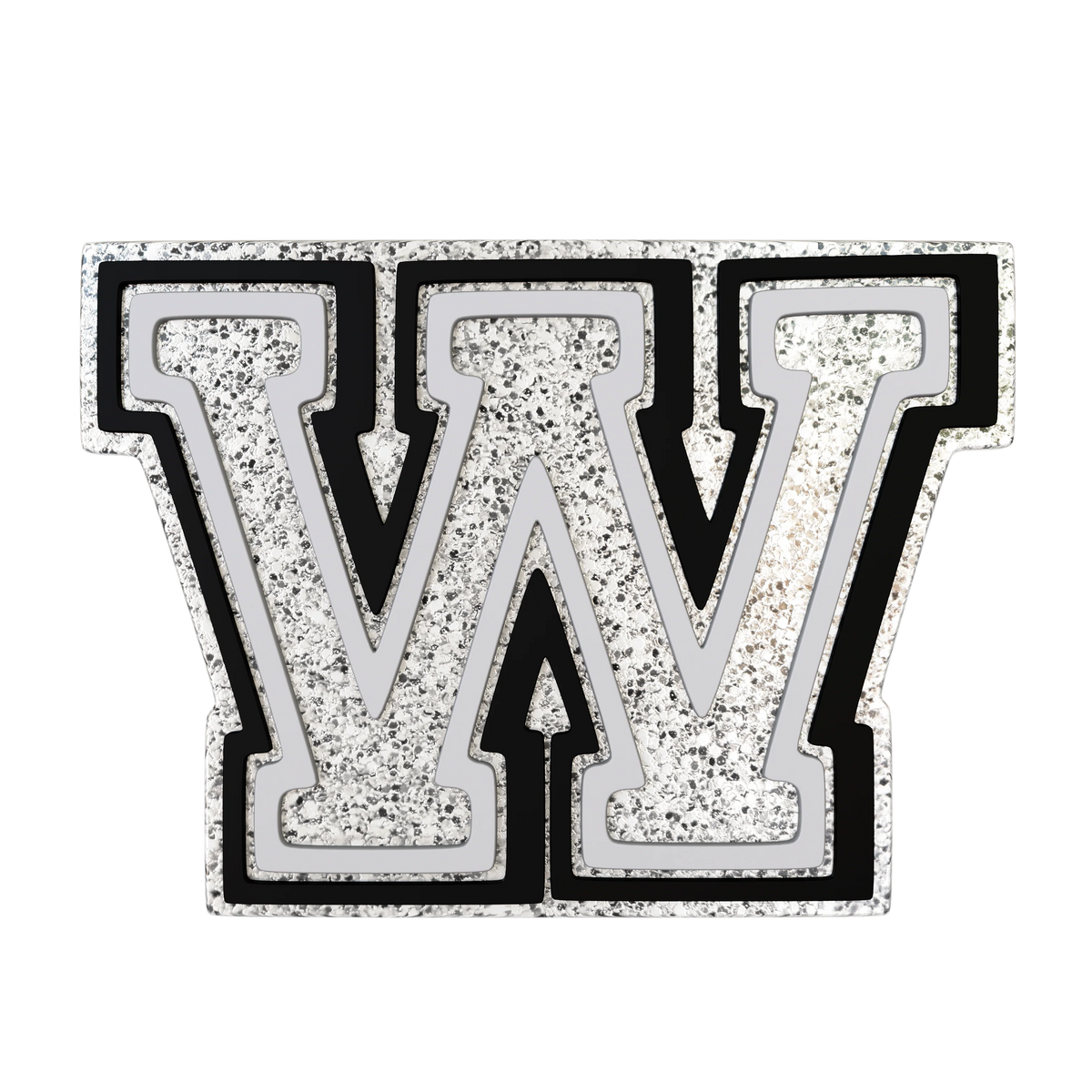 Budz | Silver Letter W